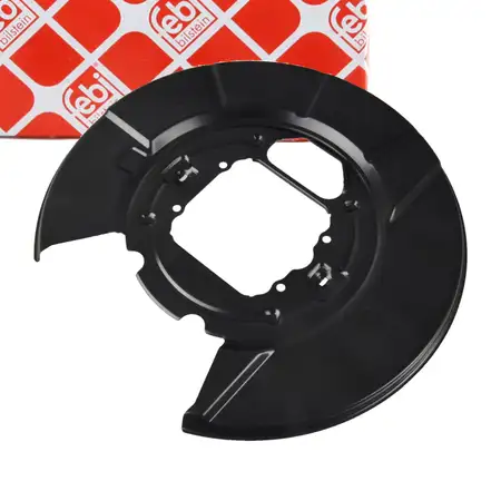 febi 174965 Spritzblech Ankerblech Bremsscheibe f&uuml;r BMW X5 E53 hinten rechts 34216750386