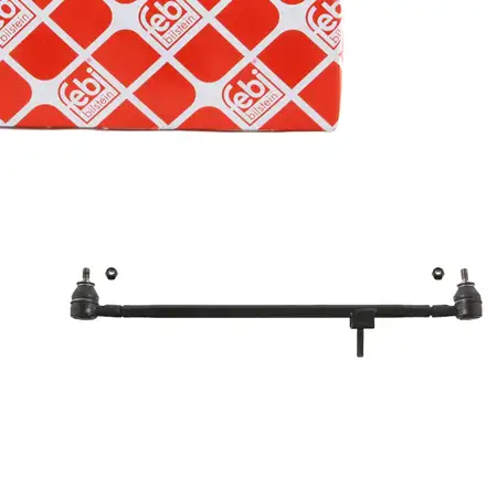 febi 01729 Tie rod + ends for MERCEDES-BENZ/8 W114 W115 front axle, center 1154601605