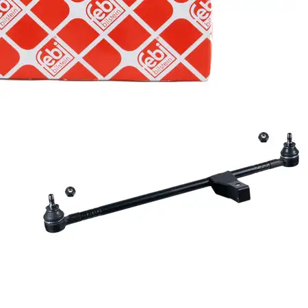febi 07256 Spurstange + K&ouml;pfe f&uuml;r MERCEDES-BENZ W126 C126 Vorderachse mitte 1264600805