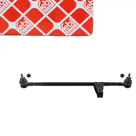 febi Spurstange + K&ouml;pfe f&uuml;r MERCEDES-BENZ S-Klasse W126 C126 Vorderachse mitte 1264600905