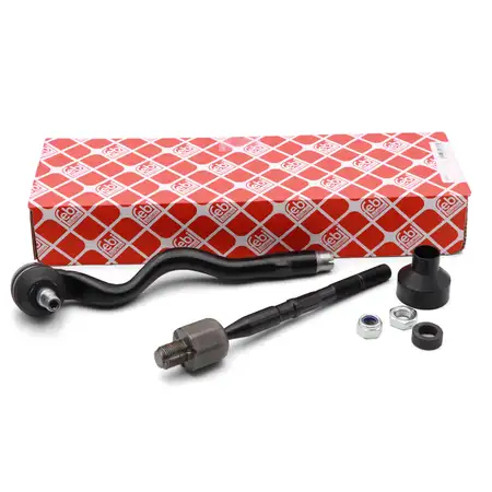 febi 12698 Spurstange + Spurstangenkopf f&uuml;r BMW 3er E46 316-330i 318-330d Z4 E85 E86 links