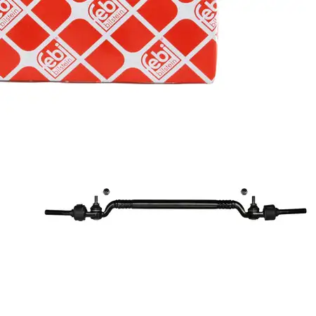 febi 23925 Spurstange Gelenkstange + K&ouml;pfe f&uuml;r BMW 5er E39 Vorderachse 32211091720