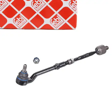 febi 23935 Spurstange Gelenkstange + Kopf f&uuml;r BMW X5 Vorderachse links rechts 32216751277