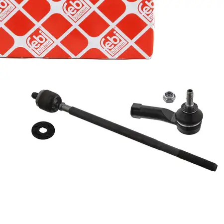 febi 37630 Spurstange + Kopf f&uuml;r RENAULT Twingo 1 C06 Bj. 12.1999 vorne rechts 7701473498