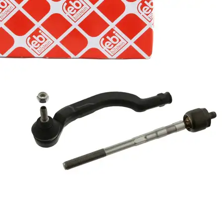 febi 37633 Spurstange + Kopf f&uuml;r RENAULT Espace 4 Vel Satis Vorderachse links 7701478552