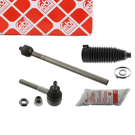 febi 38998 Spurstange + Lenkmanschette f&uuml;r PEUGEOT 206 206+ mit Servo vorne rechts 3812.C5
