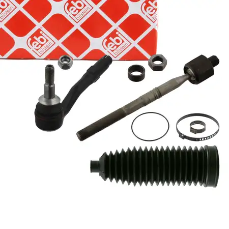 febi 40522 Spurstange + Lenkmanschette f&uuml;r BMW 7er E65 E66 vorne links rechts 32106774360