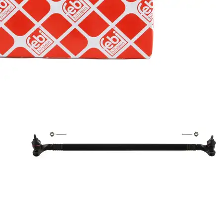 febi 42708 Spurstange + K&ouml;pfe f&uuml;r NISSAN Terrano 2 FORD Maverick UDS UNS Vorderachse mitte
