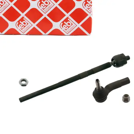 febi 43465 Spurstange + Kopf f&uuml;r VW Polo 5 PR-Nr. 1N4 AUDI 8X Vorderachse links 6R0423803B
