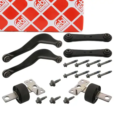 febi 46000 PROKIT Reparatursatz Querlenker + Querlenkerlager f&uuml;r FORD Mondeo 4 MK4 hinten