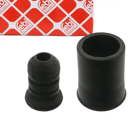 febi Staubschutz + Anschlagpuffer Satz f&uuml;r VW Golf 2 Passat B3/B4 SEAT Ibiza 2 1 vorne