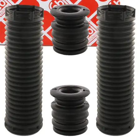 febi Staubschutz + Anschlagpuffer f&uuml;r VW Transporter Multivan California Vorderachse