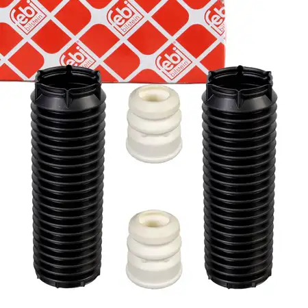 febi Dreckschutz + Anschlagpuffer Satz f&uuml;r FORD Galaxy 2 Mondeo 4 S-Max vorne 1406413