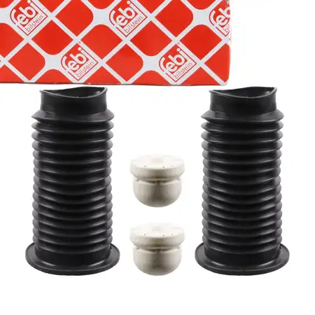 febi Staubschutz + Anschlagpuffer Satz f&uuml;r OPEL Astra G H Meriva B Vectra C Zafira B vorne