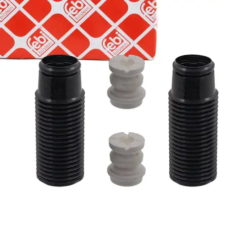 febi Dreckschutz + Anschlagpuffer Satz f&uuml;r VW Golf 1 AUDI 80 B2 B3 90 B2 B3 BMW 3er hinten