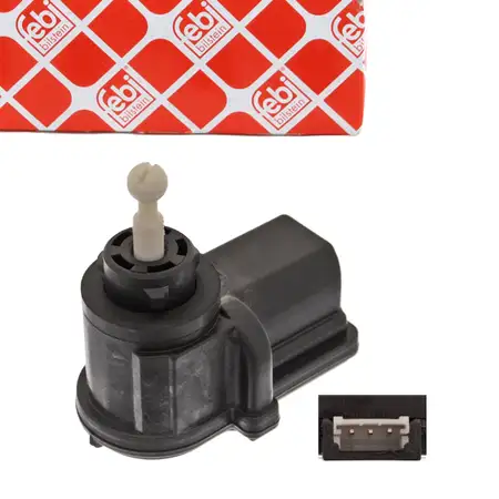 febi Stellmotor HALOGEN Scheinwerfer Leuchtweitenregulierung f&uuml;r FORD Focus 1 1063829