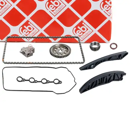 febi 171475 Steuerkettensatz f&uuml;r HYUNDAI i20 1 i30 ix20 KIA Ceed JD Rio 3 Soul 1 1.4 1.6