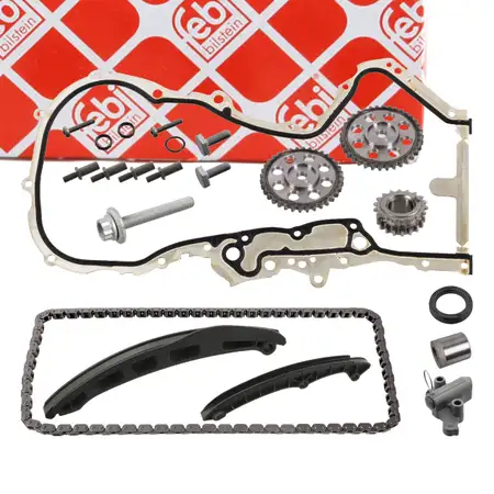 febi 171596 Steuerkettensatz f&uuml;r VW Golf 5 Passat Jetta 3 AUDI 8P SEAT Ibiza 3 4 1.4 1.6