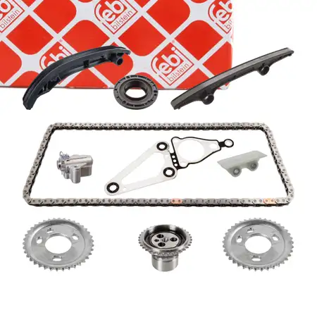 febi 172447 Steuerkettensatz Steuerkette Simplex f&uuml;r FORD Transit/V363 85-155 PS 2.2 TDCi