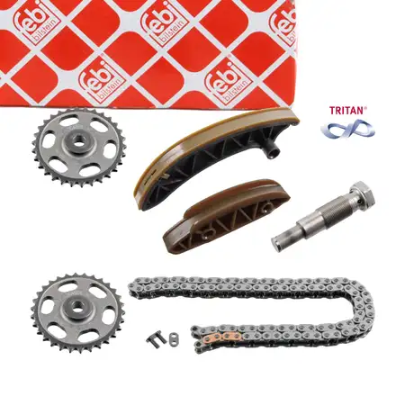 febi 181931 Steuerkettensatz f&uuml;r MERCEDES W204 C218 W212 X204 W166 W221 Sprinter OM651