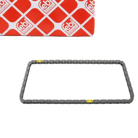 febi 100049 Steuerkette Simplex f&uuml;r NISSAN Pick Up D22 2.4 i 4WD 133 PS unten 13028-53F02
