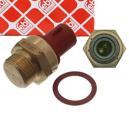 febi Radiator Fan Thermostat for FORD Focus 1, Fiesta 3, Escort 4, 5, 6, Courier 2, 3