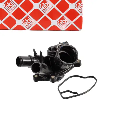 febi 180396 Thermostat + Housing for MERCEDES-BENZ W204, C204, S204, A207, S212, R172, M271