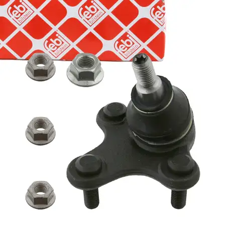 febi Traggelenk F&uuml;hrungsgelenk f&uuml;r VW Golf 5 6 AUDI A3 8P 8U SEAT Leon vorne unten rechts