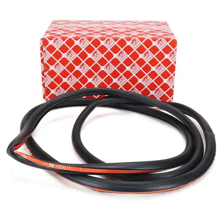 febi 26497 T&uuml;rdichtung T&uuml;rrahmendichtung f&uuml;r BMW 3er E46 Limousine + Touring vorne links