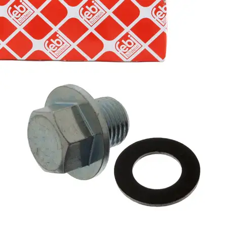 febi 30264 &Ouml;lablassschraube + Dichtring f&uuml;r TOYOTA Auris Avensis Camry C-HR Corolla RAV 4