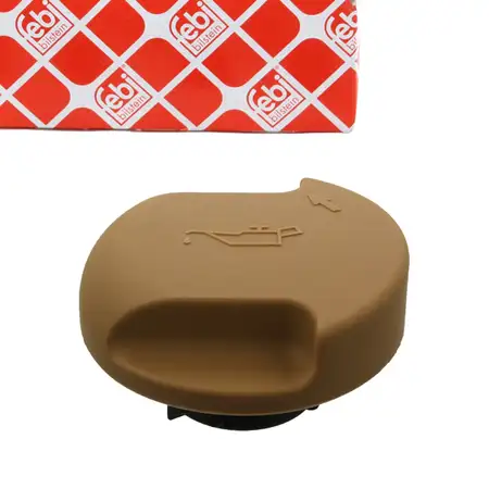 febi 17799 &Ouml;ldeckel &Ouml;leinf&uuml;lldeckel gelb f&uuml;r OPEL Astra F T92 G T98 Corsa B Tigra 650090