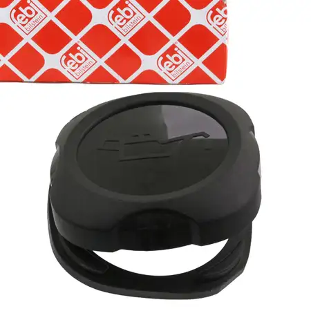 febi Oil Filler Cap for BMW 3 Series E90-E93, 5 Series E60 E61, 1 Series E81 E87 E84 E83, F25 E70