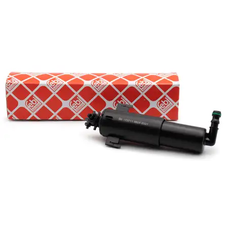 febi 173711 Wischwasserd&uuml;se D&uuml;se Scheinwerfer f&uuml;r BMW X5 E70 vorne links 61677173851