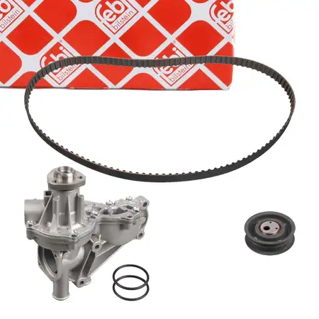 febi Zahnriemensatz + Wasserpumpe f&uuml;r AUDI 100 C2 VW Caddy 1 2 Golf 1 2 3 Passat 1.5-1.7