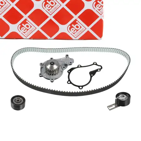 febi Zahnriemensatz + Wasserpumpe f&uuml;r CITROEN 2 DS3 PEUGEOT 206+ 207+ FORD Fiesta 6 1.4D