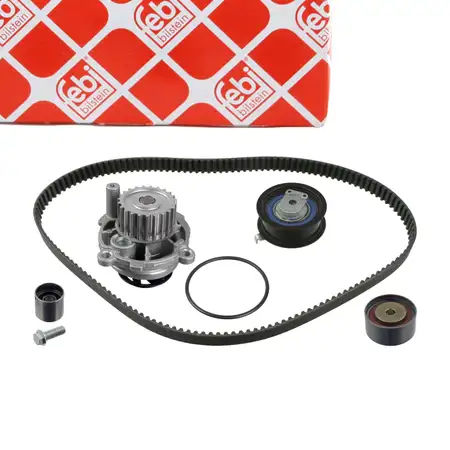 febi Zahnriemensatz + Wasserpumpe f&uuml;r AUDI A3 8P A4 B6 VW Golf 5 Touran 1T1 1T2 2.0 FSI
