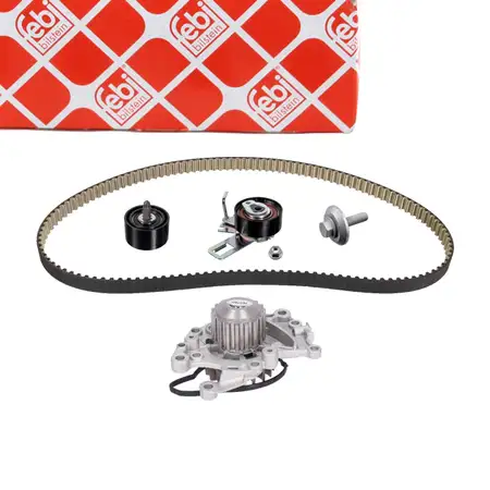 febi 184832 Zahnriemensatz + Wasserpumpe f&uuml;r CITROEN FORD OPEL PEUGEOT TOYOTA 1.5 DIESEL