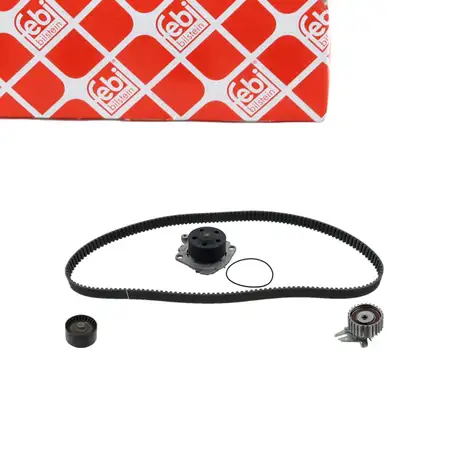 febi Zahnriemensatz + Wasserpumpe f&uuml;r ALFA ROMEO 146 155 156 FIAT Punto Stilo 1.6 1.8