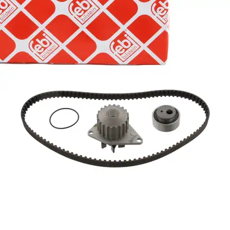 febi Zahnriemensatz + Wasserpumpe f&uuml;r CITROEN SAXO PEUGEOT 106 1 2 205 2 Partner 1.0 1.1