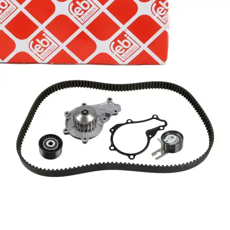 febi Zahnriemensatz + Wasserpumpe f&uuml;r FORD Fiesta 5 6 Fusion 1.4 TDCi TOYOTA Aygo 1.4 D-4D