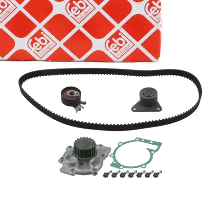 febi Timing Belt Kit + Water Pump for VOLVO C70 1 2, S40 1, S60 1, S70, S80 1, V40 1 2 (1.6&ndash;2.5)
