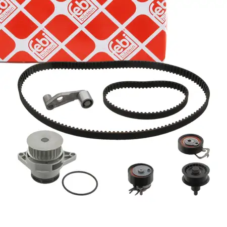 febi Zahnriemensatz + Wasserpumpe f&uuml;r VW Golf 4 Polo 6N Caddy 3 Lupo 1 6X 6E AUDI 8Z 1.6