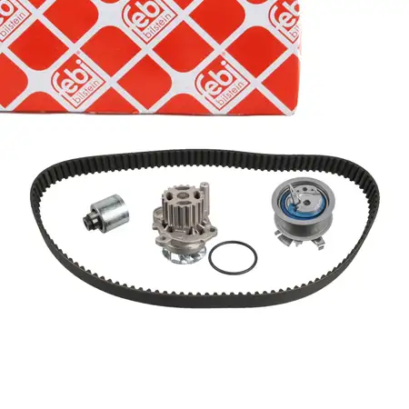 febi Zahnriemensatz + Wasserpumpe f&uuml;r VW Golf 4 AUDI 8L 8P B6/7 SEAT Leon 1M 1.9 2.0 TDI
