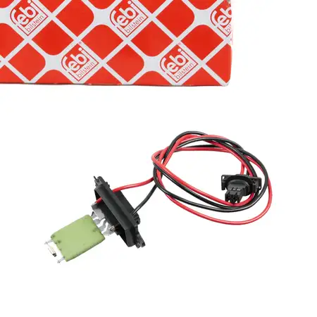 febi Widerstand Innenraumgebl&auml;se f&uuml;r RENAULT Espace 4 Scenic 1 2 Grand Scenic 2 7701207876