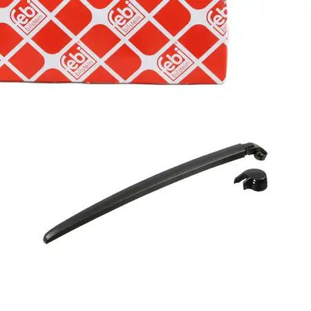 febi 177549 Heck- Wischerarm + Abdeckkappe f&uuml;r AUDI A6 C6 Avant/Allroad hinten 4F9955407