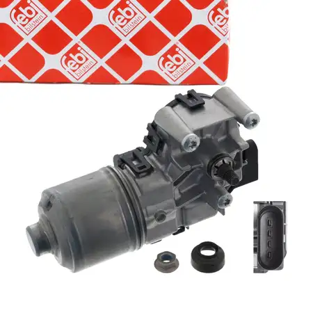 febi 48303 Wischermotor Frontwischermotor f&uuml;r FORD Fiesta 6 MK6 vorne 1698869
