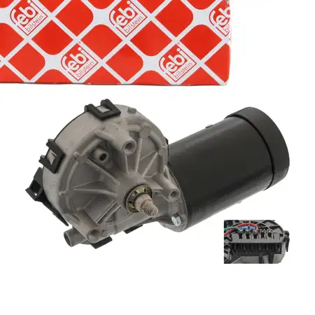 febi 19834 Wischermotor f&uuml;r MERCEDES E-Klasse W210 S210 CLK C208 A208 vorne 2108201742