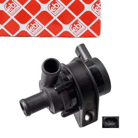 febi 176340 Zusatzwasserpumpe f&uuml;r AUDI A4 B8 A5 8T 8F 8RB 1.8/2.0 TFSI Amarok 2H 2.0 TSI
