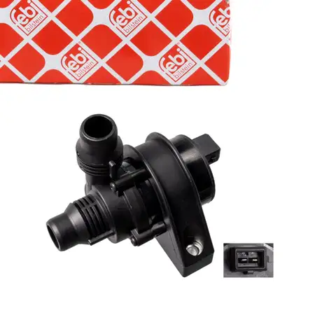 febi 176341 Zusatzwasserpumpe Wasserpumpe f&uuml;r BMW X5 E70 F15 X6 E71 M57 N57 64119197085
