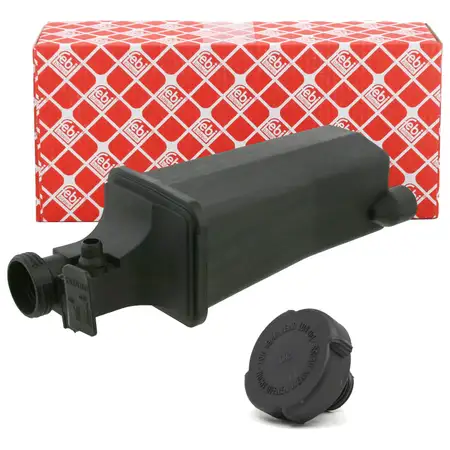 febi Ausgleichsbeh&auml;lter K&uuml;hlmittel + Deckel f&uuml;r BMW 3er E46 316i 318i M43